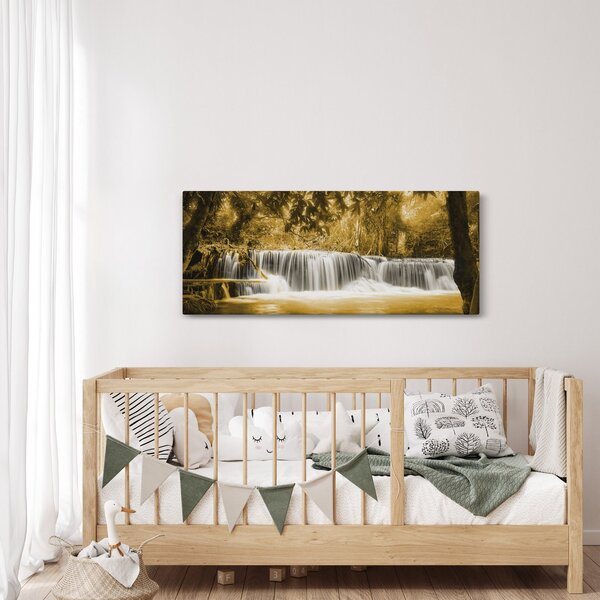 Slika - Vodopad, vintage (120x50 cm)
