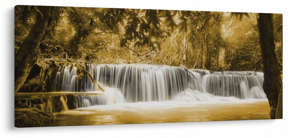 Slika - Vodopad, vintage (120x50 cm)