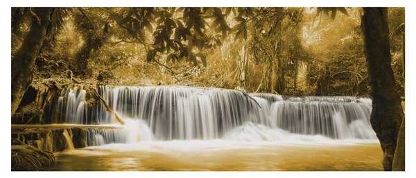 Slika - Vodopad, vintage (120x50 cm)