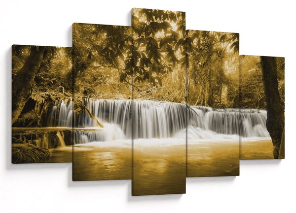 Slika - Vodopad, vintage (150x105 cm)