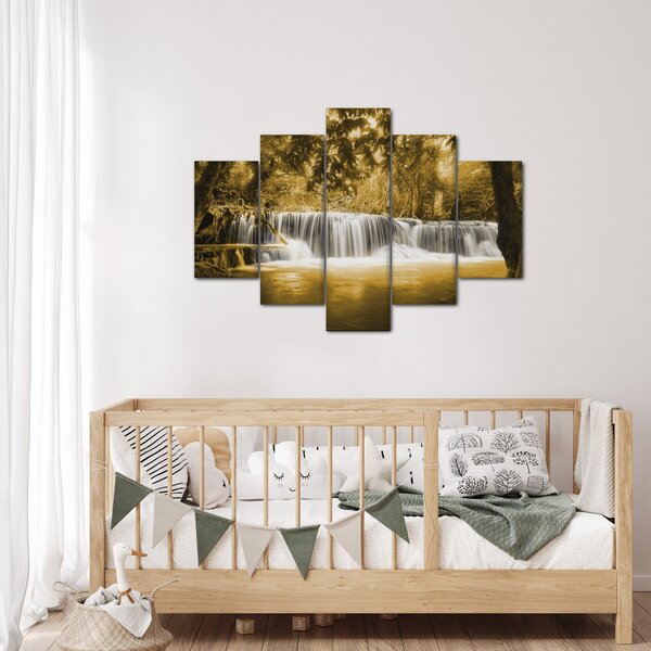 Slika - Vodopad, vintage (150x105 cm)