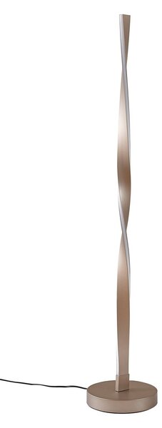 Podne Lampa Lindby, Jaren, Smeđa / hrđa, Dnevna soba, Metal, Moderan