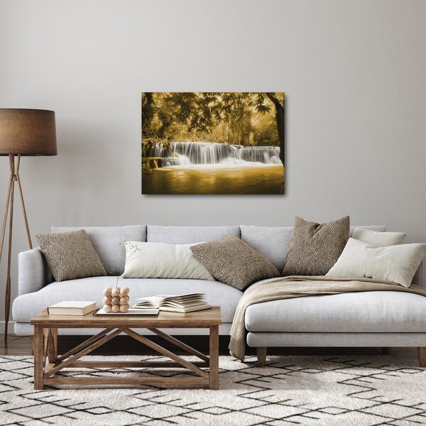 Slika - Vodopad, vintage (70x50 cm)