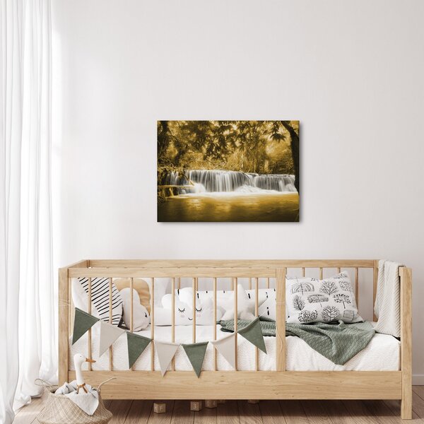 Slika - Vodopad, vintage (70x50 cm)