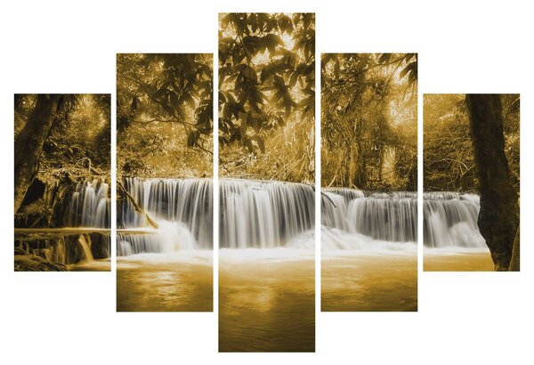 Slika - Vodopad, vintage (150x105 cm)