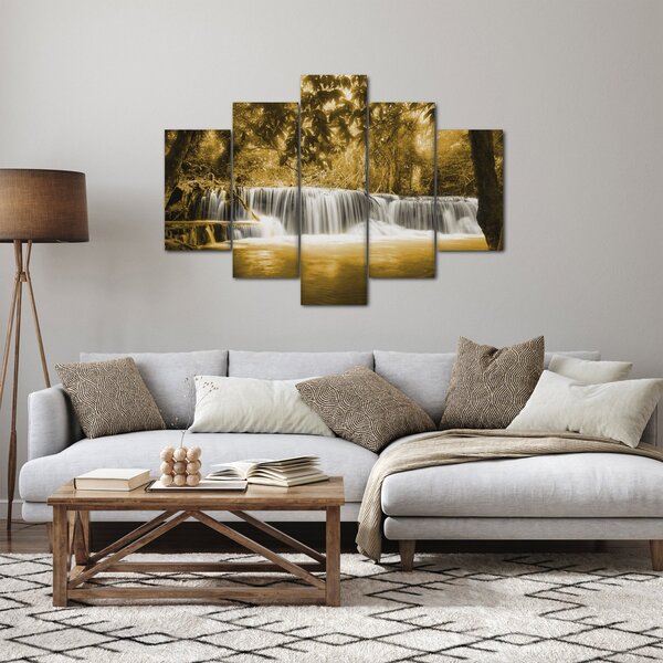 Slika - Vodopad, vintage (150x105 cm)