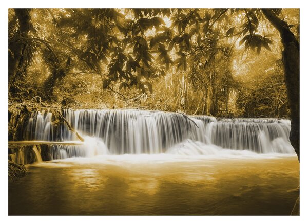 Slika - Vodopad, vintage (70x50 cm)