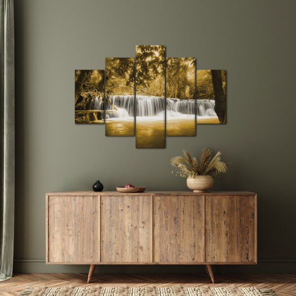 Slika - Vodopad, vintage (150x105 cm)