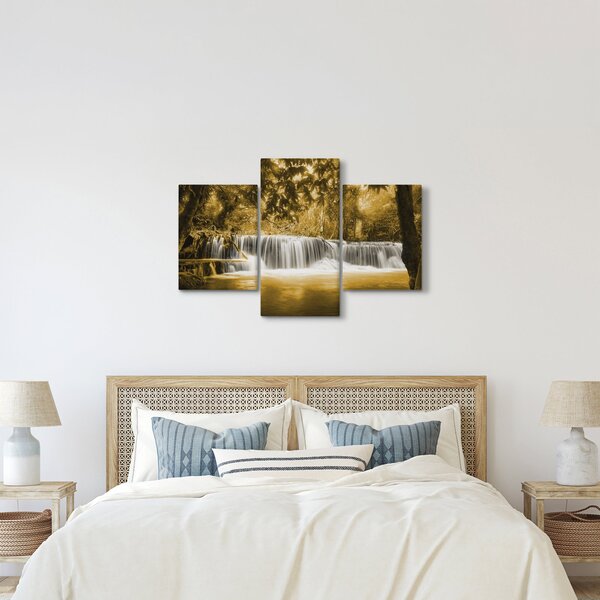 Slika - Vodopad, vintage (90x60 cm)
