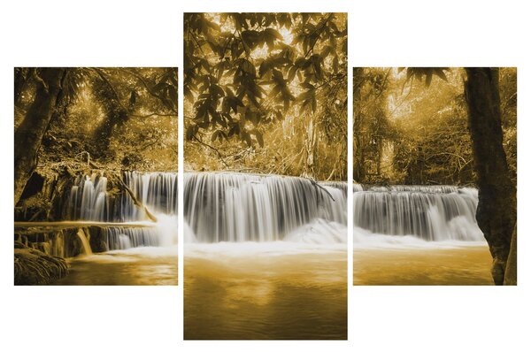 Slika - Vodopad, vintage (90x60 cm)