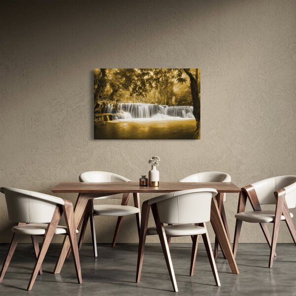 Slika - Vodopad, vintage (90x60 cm)