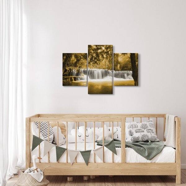 Slika - Vodopad, vintage (90x60 cm)