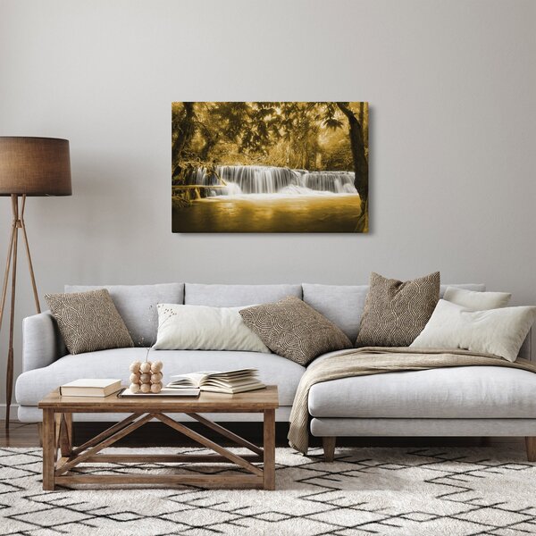 Slika - Vodopad, vintage (90x60 cm)