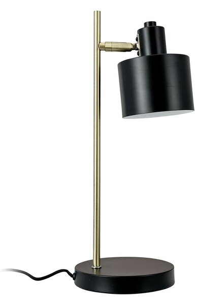 Stolne Lampa Dyberg Larsen, Ocean, Crno, Spavaća soba, Metal, Skandinavski