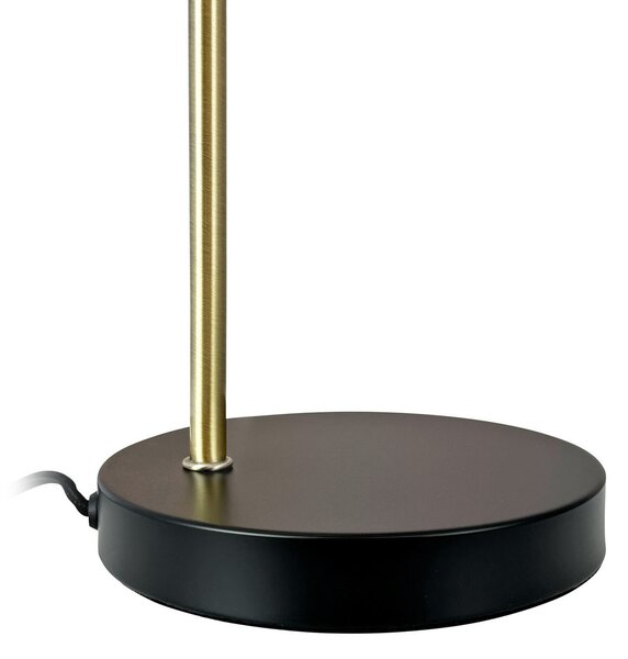 Stolne Lampa Dyberg Larsen, Ocean, Crno, Spavaća soba, Metal, Skandinavski