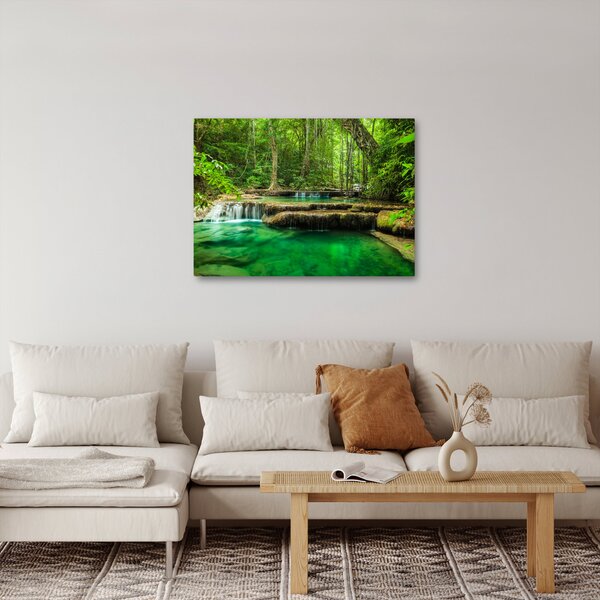 Slika - Zeleni vodopad (70x50 cm)