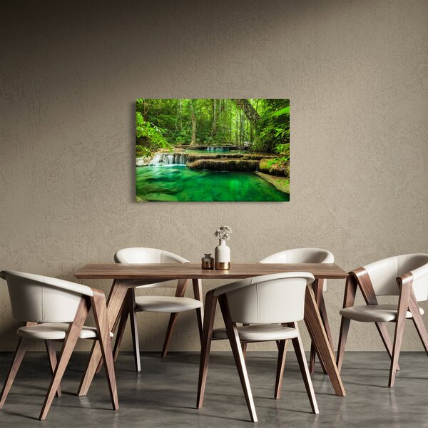 Slika - Zeleni vodopad (90x60 cm)
