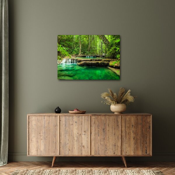 Slika - Zeleni vodopad (70x50 cm)