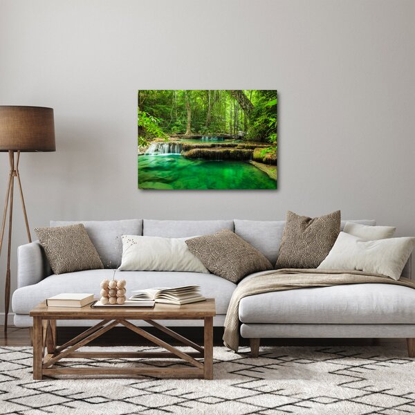 Slika - Zeleni vodopad (70x50 cm)