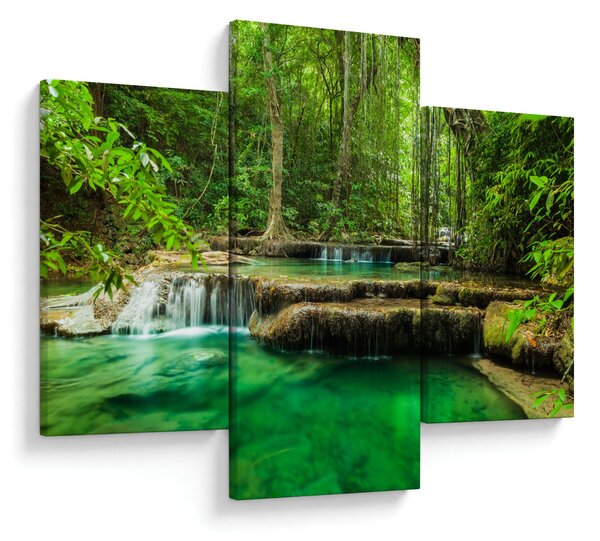 Slika - Zeleni vodopad (90x60 cm)