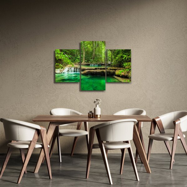 Slika - Zeleni vodopad (90x60 cm)