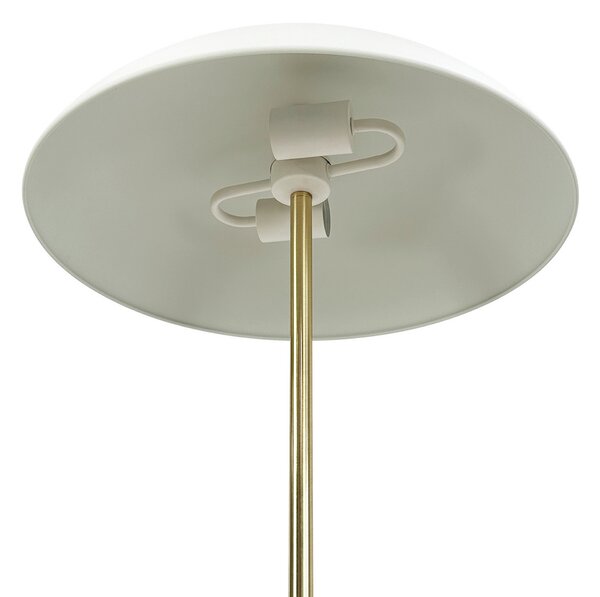 Podne Lampa Dyberg Larsen, Globus, Zlato / mjed, Dnevna soba, Metal, Skandinavski