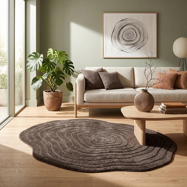 Smeđi tepih 160x230 cm Pebble – ESTE