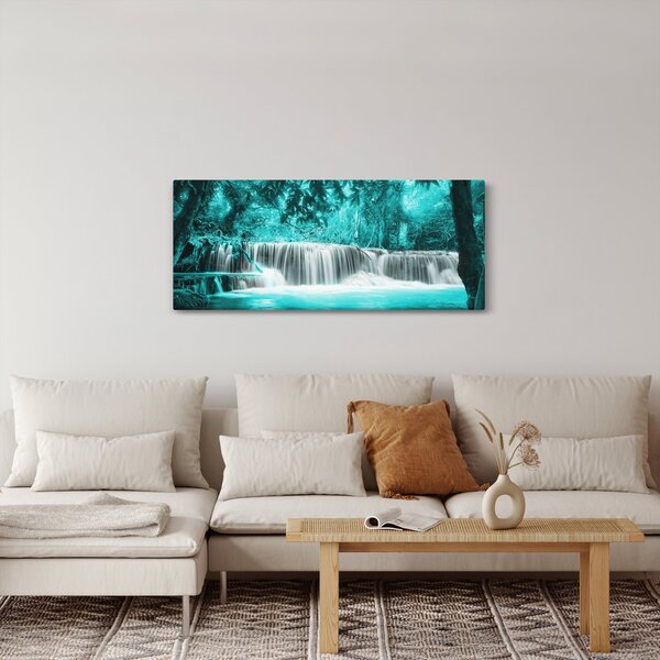 Slika - Plavi vodopad (120x50 cm)