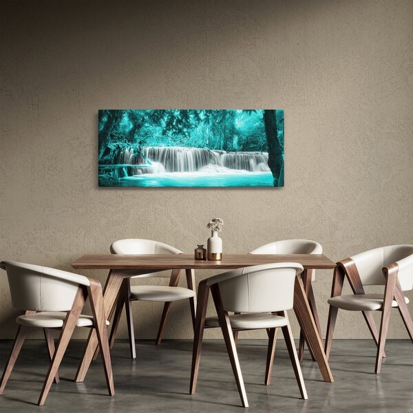 Slika - Plavi vodopad (120x50 cm)
