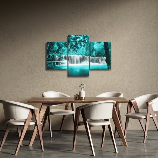 Slika - Plavi vodopad (90x60 cm)