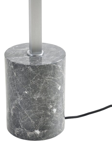 Podne Lampa Lucande, Steve, prigušiv, Metalik, Dnevna soba, Metal, Moderan