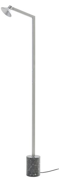 Podne Lampa Lucande, Steve, prigušiv, Metalik, Dnevna soba, Metal, Moderan