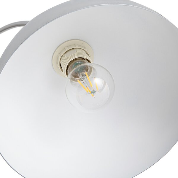 Podne Lampa Lindby, Tonka, Metalik, Dnevna soba, Metal, Moderan