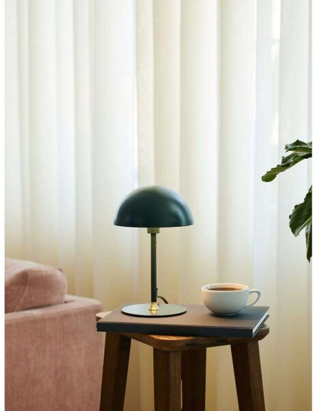 Stolne Lampa Halo Design, Zelena, Dnevna soba, Metal