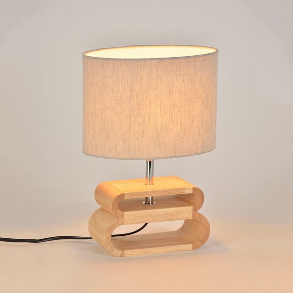 Stolne Lampa COREP, Oslo, Bež, Dnevna soba, Tkanina / tekstil, Skandinavski