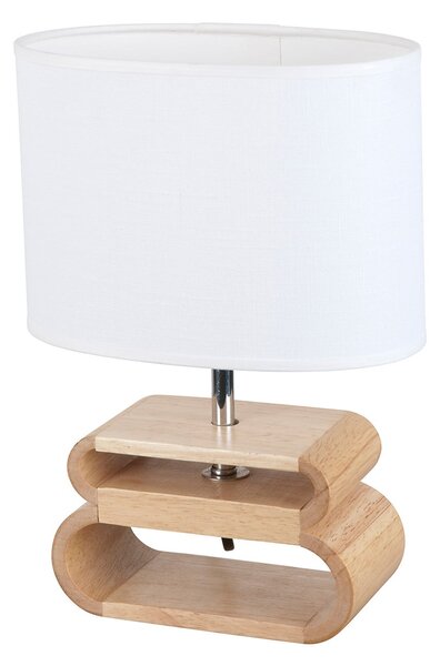Stolne Lampa COREP, Oslo, Bijela, Dnevna soba, Tkanina / tekstil, Skandinavski