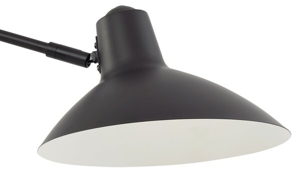 Podne Lampa Lindby, Adrik, Crno, Dnevna soba, Metal, Moderan