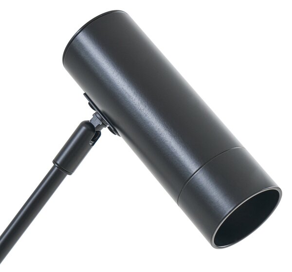 Podne Lampa Lindby, Vilo, Crno, Dnevna soba, Metal, Skandinavski