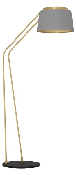 Podne Lampa Stars of Light, Almerimar, Sivo, Dnevna soba, Tkanina / tekstil, Moderan