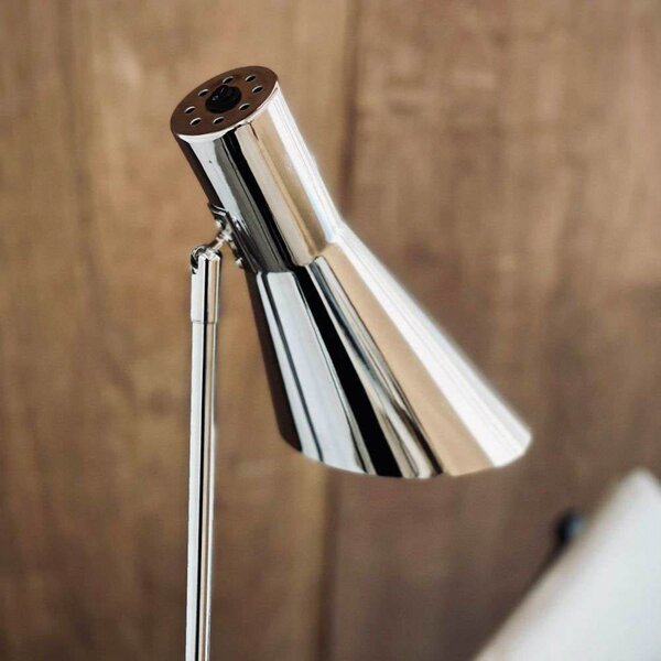 Podne Lampa Dyberg Larsen, DL12, prigušiv, Metalik, Dnevna soba, Metal, Dizajn