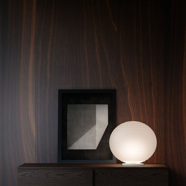 Stolne Lampa Rotaliana, Flow Glass, prigušiv, Bijela, Dnevna soba, Staklo, Dizajn