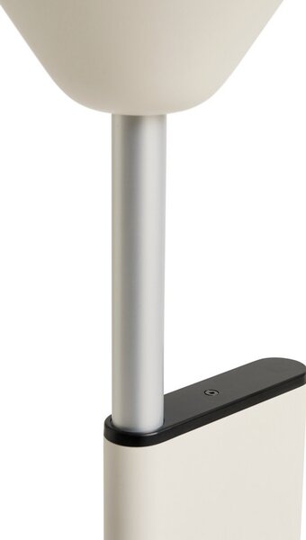 Podne Lampa HAY, Twist, prigušiv, Bijela, Dnevna soba, Aluminij, Dizajn