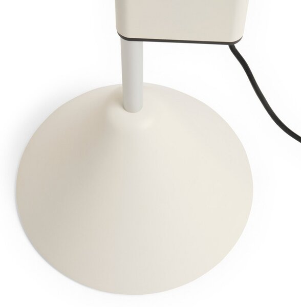 Podne Lampa HAY, Twist, prigušiv, Bijela, Dnevna soba, Aluminij, Dizajn