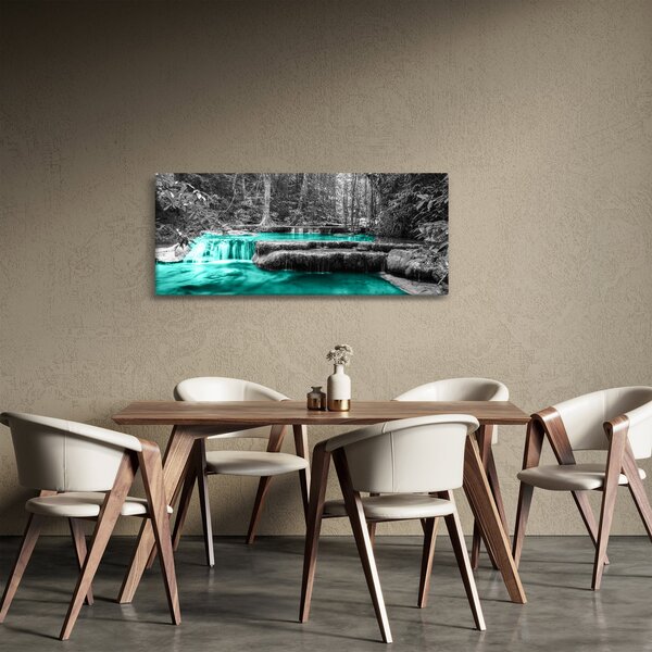 Slika - Zimska rijeka (120x50 cm)