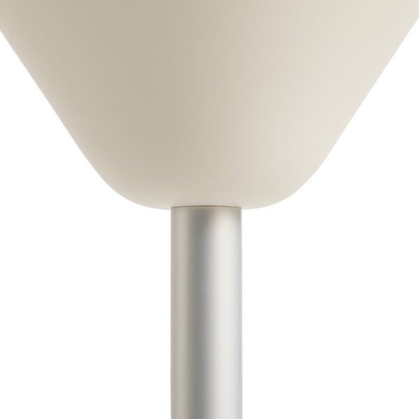 Podne Lampa HAY, Twist, prigušiv, Bijela, Dnevna soba, Aluminij, Dizajn