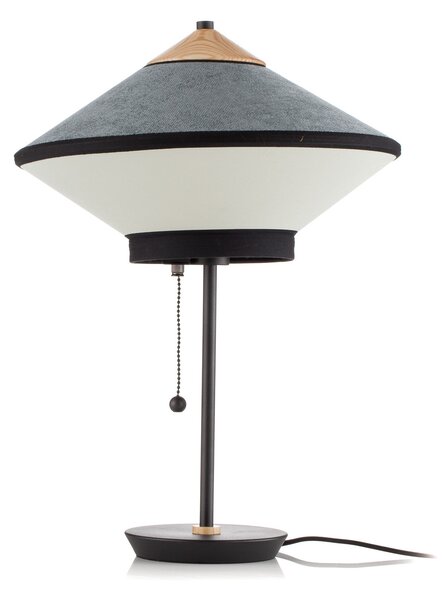 Stolne Lampa Forestier, Cymbal S, Plava, Dnevna soba, Tkanina / tekstil, Dizajn