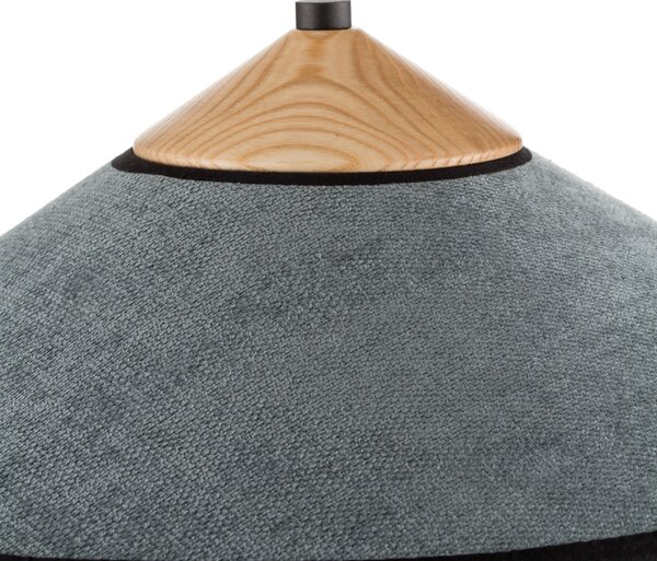 Stolne Lampa Forestier, Cymbal S, Plava, Dnevna soba, Tkanina / tekstil, Dizajn
