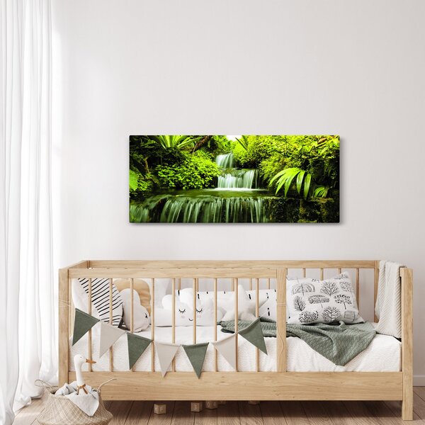 Slika - Indonezijski vodopadi (120x50 cm)