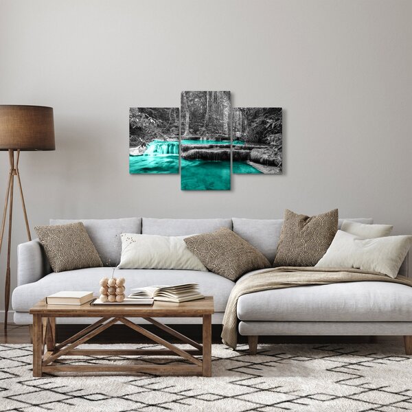 Slika - Zimska rijeka (90x60 cm)