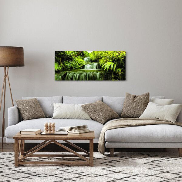 Slika - Indonezijski vodopadi (120x50 cm)